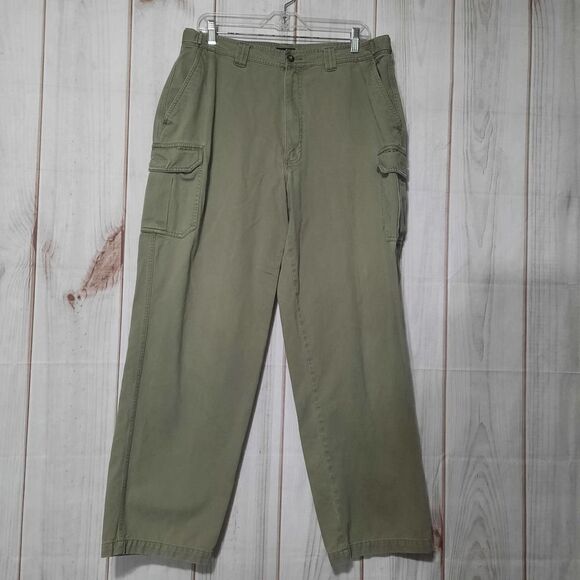 Izod Chino Pants Men's size 36 32 Cargo pockets Gorp‎ Core - Picture 1 of 8